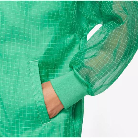 New ~ NIKE SPORTSWEAR ~ Essentials Woven Varsity Bomber Jacket Size L - Picture 3 of 11